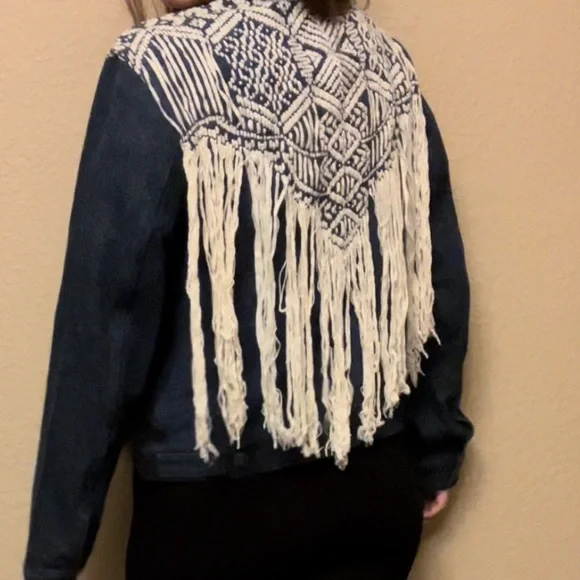 RARE Levi French Fringe Jacket - Picture 2 of 11